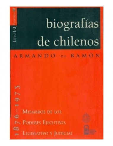 Biografía de chilenos L-Q (Nuevo)