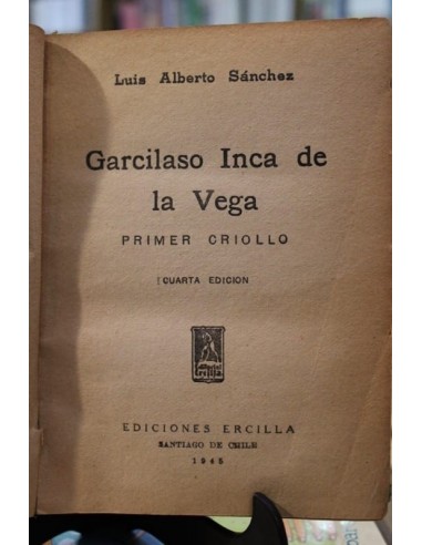 Garcilaso Inca de la Vega (Usado)