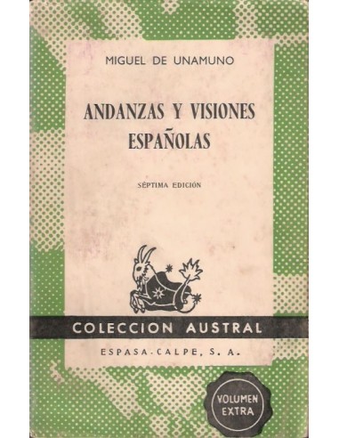 Andanzas y visiones españolas (Usado)