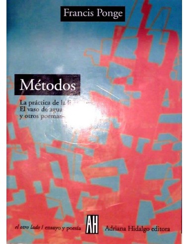 Metodos (Francis Ponge) (Nuevo)
