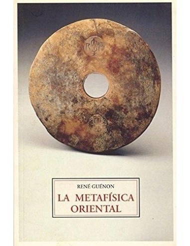 La metafísica oriental (Olañeta) (Nuevo)