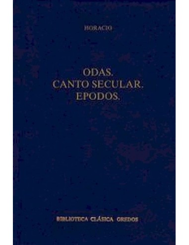 Odas, Canto Secular y Epodos (Nuevo)