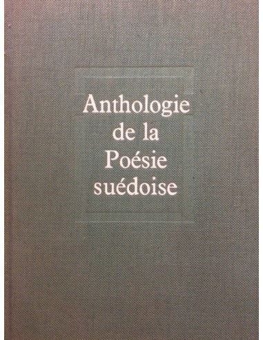 Anthologie de la poésie suédoise (Usado)