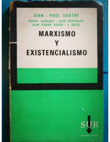 Marxismo y existencialismo (Usado)