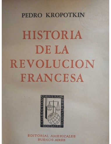 Historia de la Revolución Francesa...