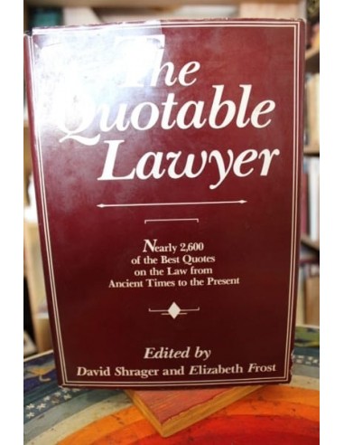 The Quotable Lawyer (Usado)