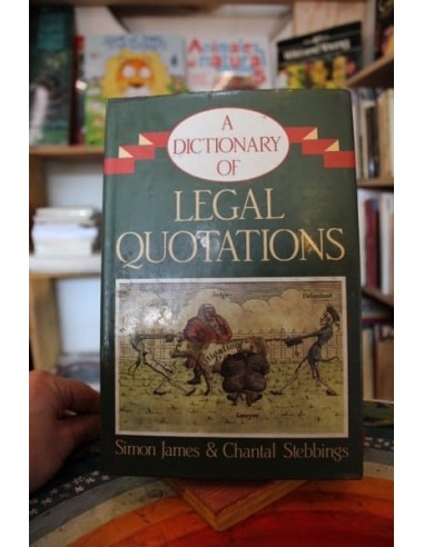 A dictionary  of legal quotations...