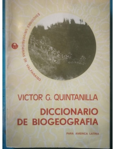 Diccionario de Biogeografía (Usado)