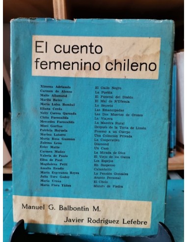 El cuento femenino chileno (Usado)