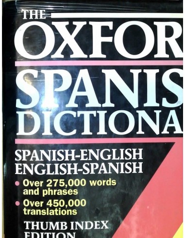 The oxford spanish dictionary (Usado)