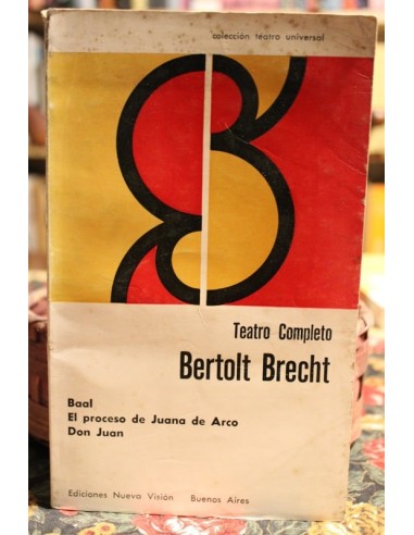 Teatro completo XI (Bertolt Brecht)...
