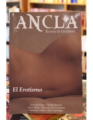 Revista Ancla N.º 2. El erotismo (Usado)