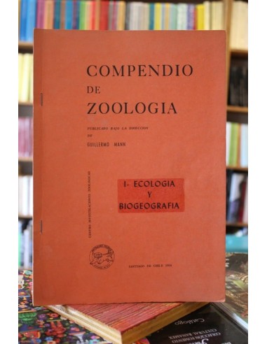 Compendio de zoología. Ecología y...
