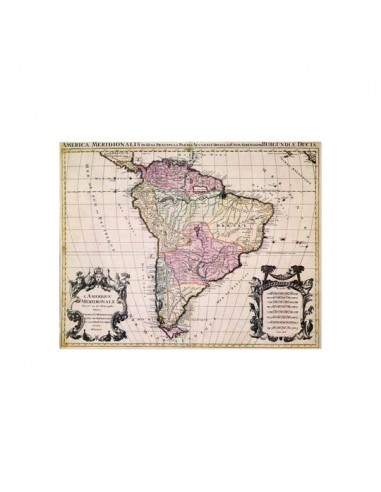 Mapa antiguo L´ Amerique Meridionale...