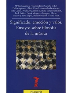 Significado, emoción y valor (Nuevo)