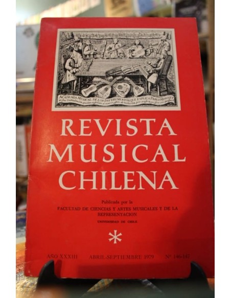 Revista musical chilena Abril-Septiembre 1979 (Usado) Revista musical chilena Abril-Septiembre 1979 (Usado)