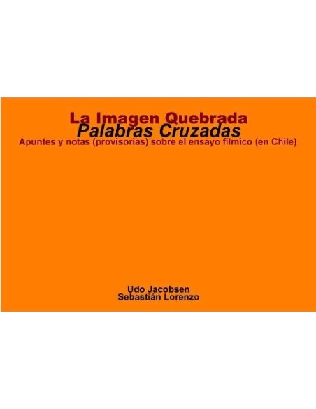 La imagen quebrada. Palabras cruzadas (Usado)