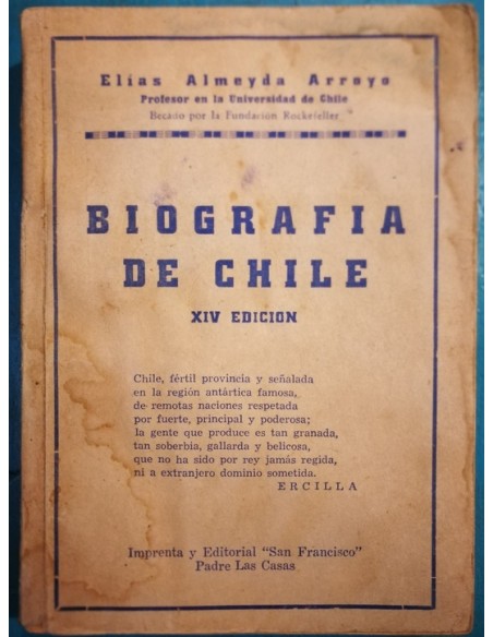 Biografía de Chile (Usado) Biografía de Chile (Usado)