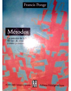 Metodos (Francis Ponge) (Nuevo)