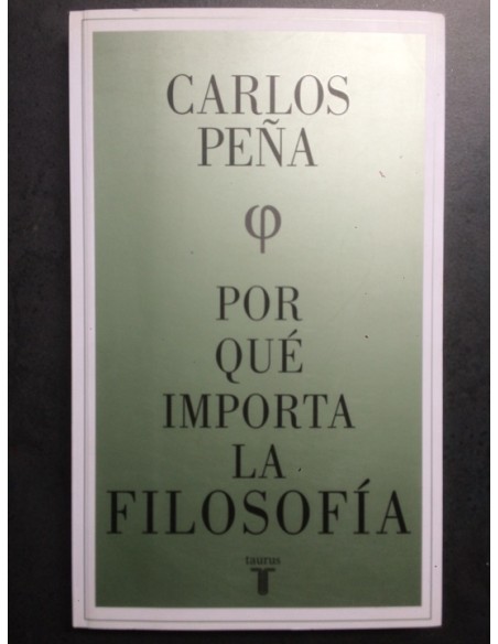 Por qué importa la filosofía (Usado) Por qué importa la filosofía (Usado)
