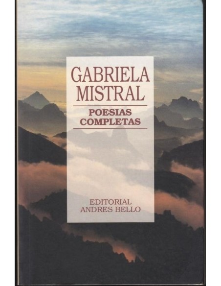 Poesías completas Gabriela Mistral (Usado) Poesías completas Gabriela Mistral (Usado)