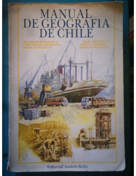 Manual de geografía de Chile (Usado) Manual de geografía de Chile (Usado)