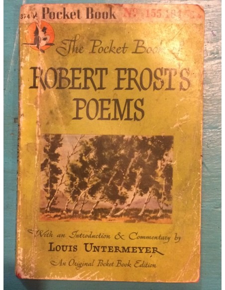 The pocket book of Robert Frosts poems (Usado)