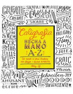 Caligrafía hecha a mano A-Z (Nuevo)