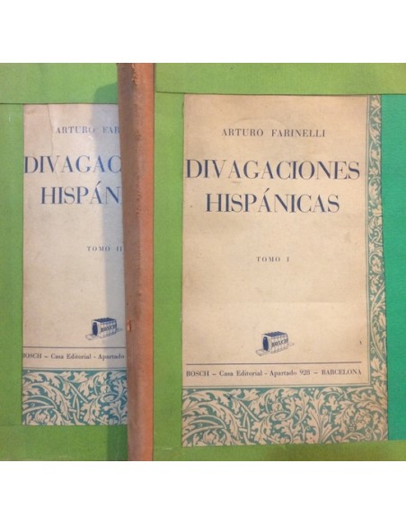 Divagaciones hispánicas (2 Tomos) (Usado) Divagaciones hispánicas (2 Tomos) (Usado)