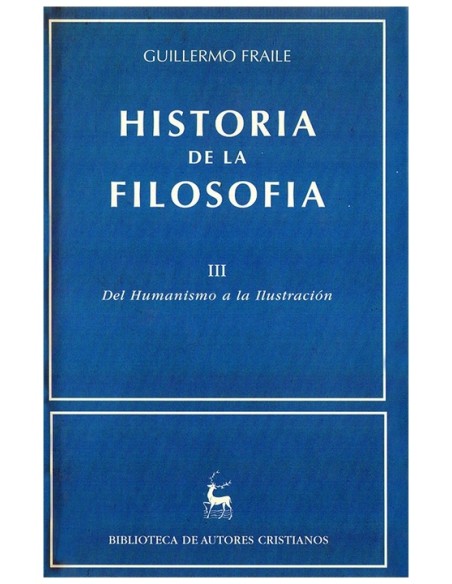 Historia de la filosofía III. Del humanismo a la ilustración (Usado) Historia de la filosofía III. Del humanismo a la ilustración (Usado)