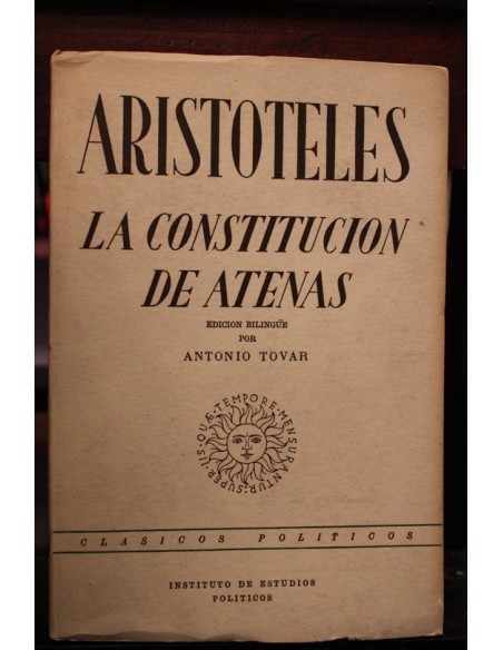 La constitución de Atenas (Usado) La constitución de Atenas (Usado)