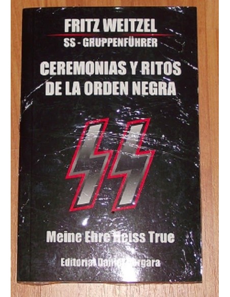 Ceremonias y ritos de la orden negra SS (Usado)