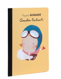Libreta Amelia Earhart. Pequeña & grande (Nuevo)
