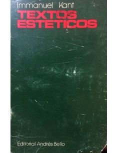 Textos estéticos (Kant) (Usado)