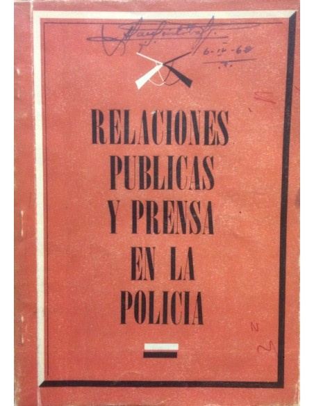 Relaciones públicas y prensa en la policía (Usado)