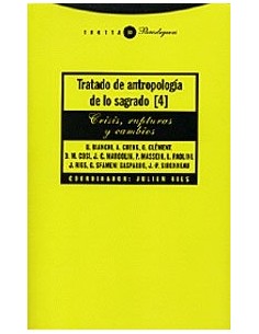 Tratado de antropología de lo sagrado 4 (Usado)