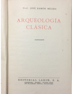 Arqueología clásica (Usado)