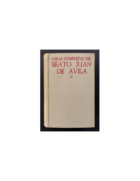 Obras completas del Beato Juan de Ávila II (Usado)