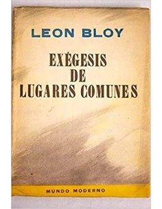 Exégesis de lugares comunes (Usado)