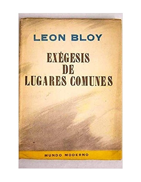 Exégesis de lugares comunes (Usado)