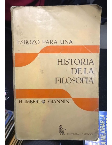 Esbozo para una historia de la filosofía (Usado) Esbozo para una historia de la filosofía (Usado)
