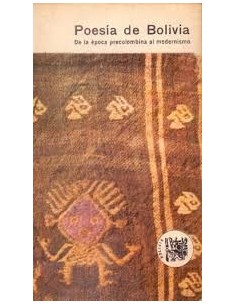 Poesía de Bolivia. De la época precolombina al modernismo (Usado)