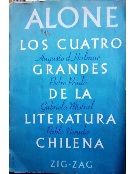Los cuatro grandes de la literatura chilena (Usado)