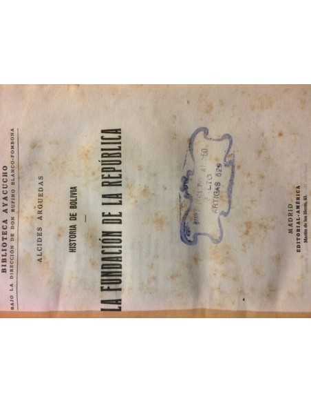 Historia de Bolivia (Usado) Historia de Bolivia (Usado)