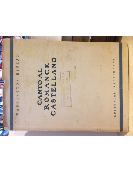 Canto al romance castellano (Usado)