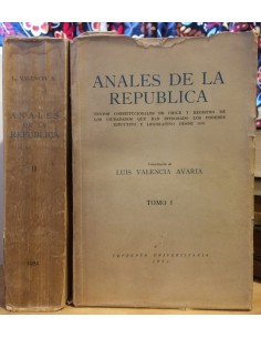 Anales de la República. Tomo I y II (Usado)