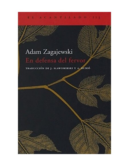 En defensa del fervor (Usado) En defensa del fervor (Usado)