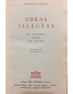 Obras selectas. La taberna / Naná / El sueño (Usado)