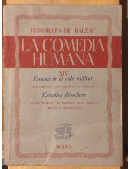 La comedia humana XIV. Escenas de la vida militar (Usado) La comedia humana XIV. Escenas de la vida militar (Usado)