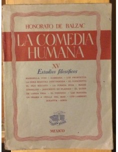 La comedia humana XV. Estudios filosóficos (Usado)